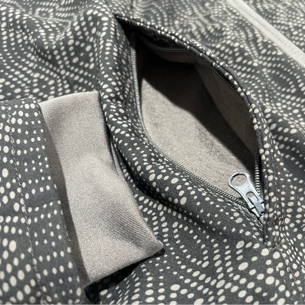 Columbia Jacket Asymmetrical Zip Omni-Shield Softshell Hooded Black Gray Medium - Picture 11 of 17